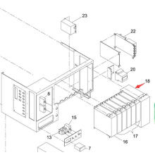 Controlador de motor Panasonic SMT para la impresora de pantalla Sp60p-M (N510005941AA)